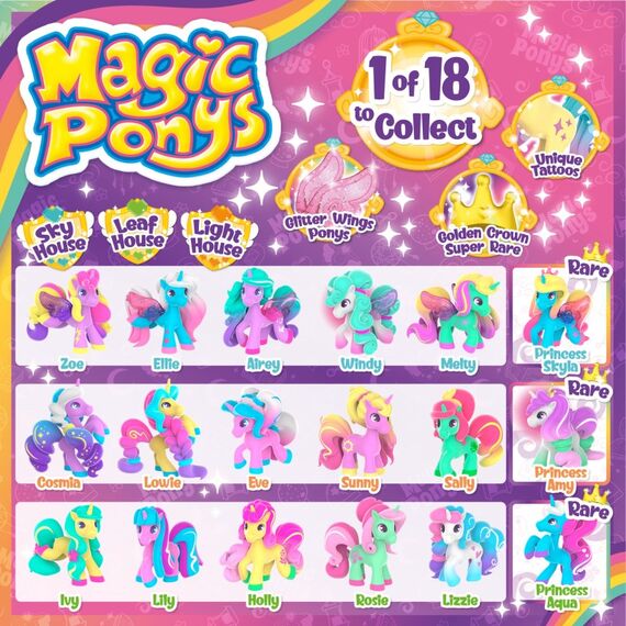 CRAZE MAGIC PONYS – Collectable Figures Series 2, 4 image
