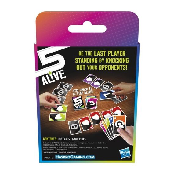 Hasbro Gaming 5 Alive Kartenspiel, 3 image