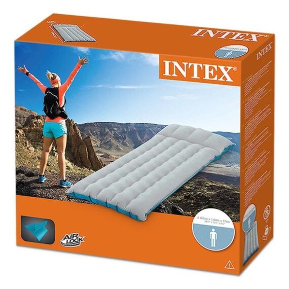 Intex 67997 Luftmatratze Einzelmatratze Hellgrau