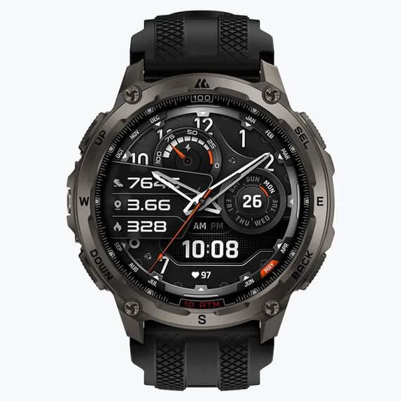 KOSPET Tank T4 3,63 cm (1.43") AMOLED 48 mm Digital 466 x 466 Pixel Touchscreen Schwarz GPS