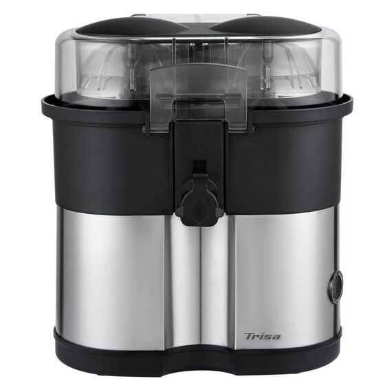 Trisa Vita Xpress Duo Elektrische Zitronenpresse 0,38 l 100 W Schwarz, Edelstahl