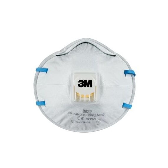 3M Maske für Hand- und Maschinenschleifen 8822, FFP2, 2 image
