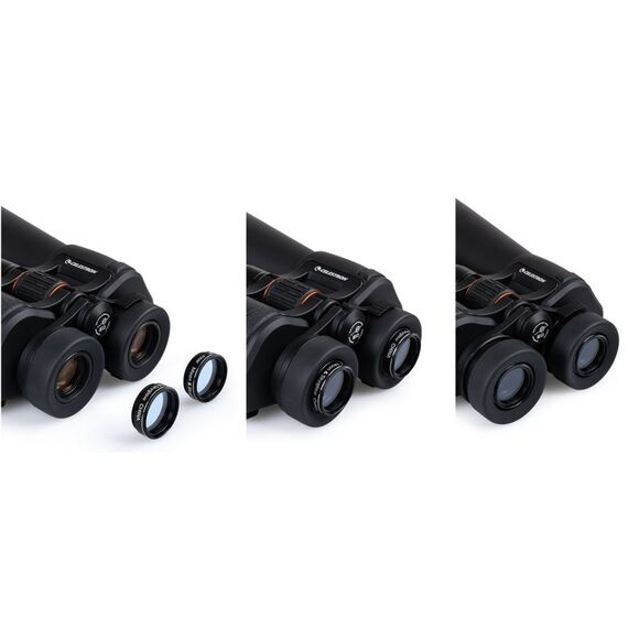 Celestron SkyMaster Pro ED 20x80mm Porro Fernglas BaK-4 Schwarz, 9 image