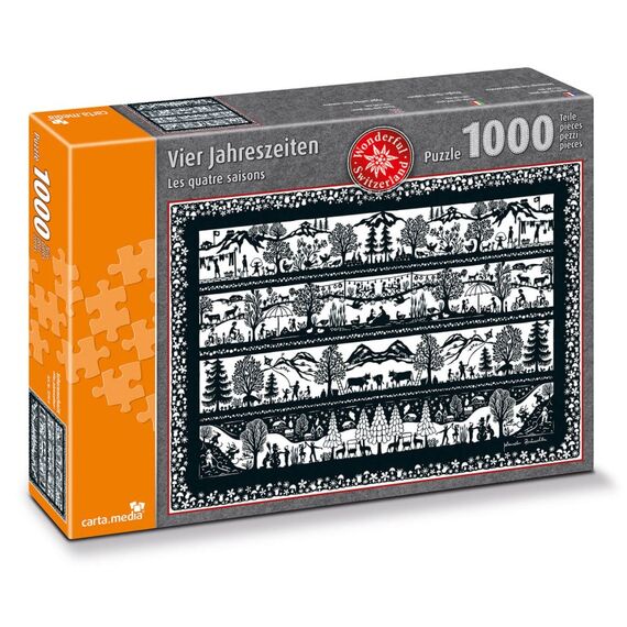 carta.media 72900 Puzzle Puzzlespiel 1000 Stück(e) andere