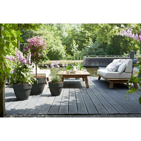 elho 8711904333201 Blumentopf Schwarz Kunststoff, 4 image
