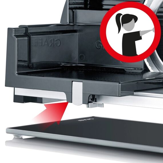 Graef STYLE TWIN S12022 Schneidemaschine Elektro 170 W Schwarz Metall, 7 image