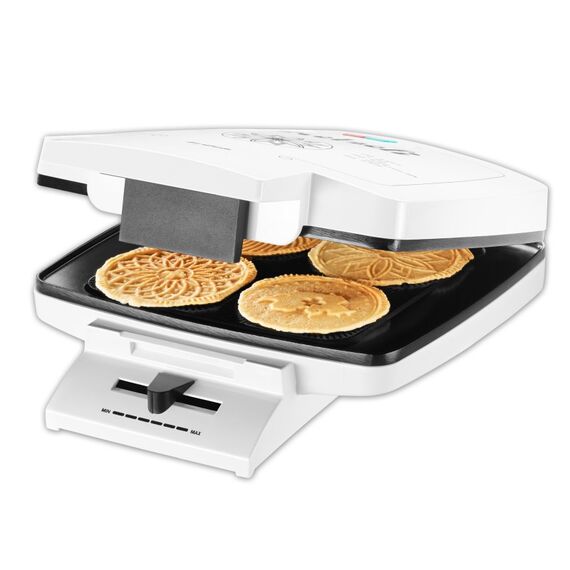 Trisa Bricelet Classique 4 Waffel(n) 1000 W Schwarz, Weiß