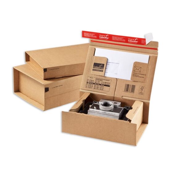 Colompac CP067.07 Paket Verpackungsbox Braun 10 Stück(e)