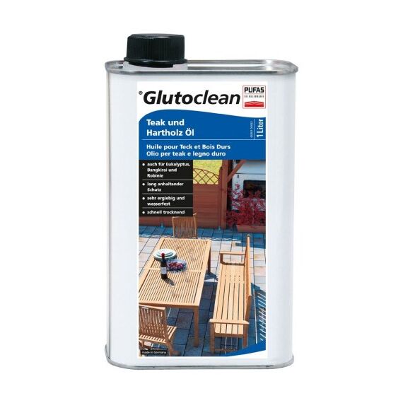 Glutoclean Teak und Hartholz Öl