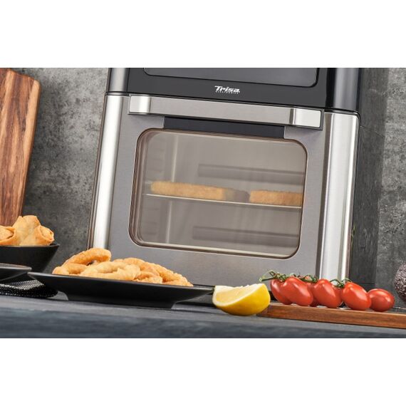Trisa Crisp Master Einzelbild 12 l Eigenständig 1800 W Heißluftfritteuse Schwarz, Silber, 6 image
