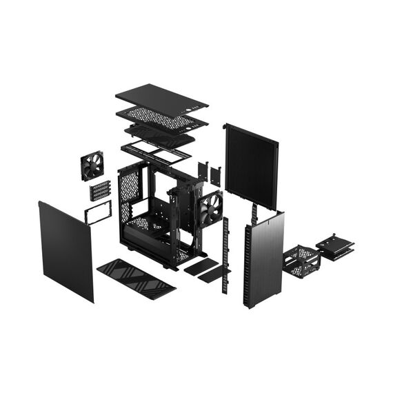 Fractal Design Define 7 Mini Schwarz, 4 image