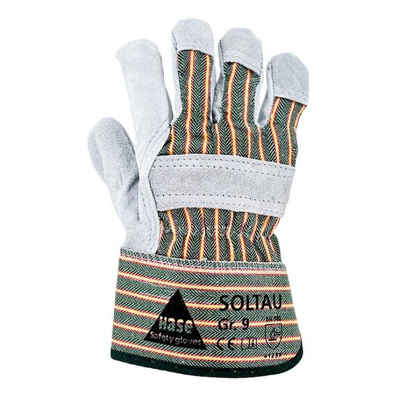 ACE 761324 Handschutz Werkstatthandschuhe Grün, Gelb Leder 1 Stück(e), 2 image