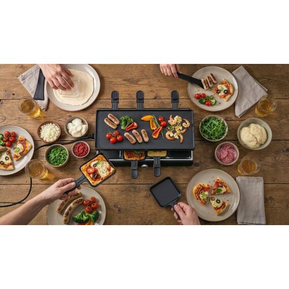 Trisa Pizza per Tutti Raclette Grill 8 Person(en) 1900 W Schwarz, 4 image