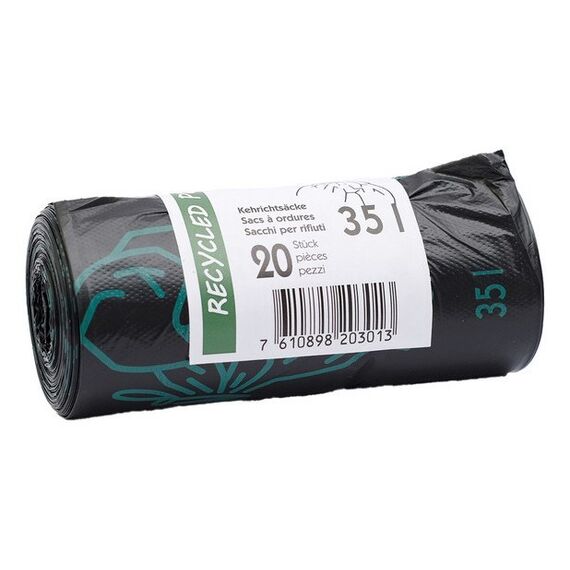 Webstar 7688 Abfallbeutel 35 l Schwarz 20 Stück(e)