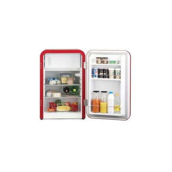 Trisa Frescolino Classic Kühlschrank mit Gefrierfach Freistehend 107 l Rot, 2 image
