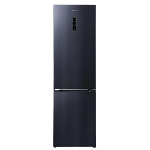 Trisa 7817.4845 Kühl- und Gefrierkombination Freistehend 377 l Schwarz, Farbe: Schwarz, Länge: 1,8 m, 3 image