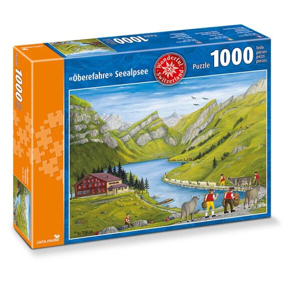 carta.media Öberefahre Seealpsee Puzzlespiel 1000 Stück(e) Landschaft