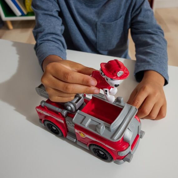 PAW Patrol - Marshall-Figur mit Feuerwehr-Fahrzeug, stabiles Basis-Fahrzeug (2025), authentisches Spielzeug zur Serie für Kinder ab 3 Jahren, 4 image