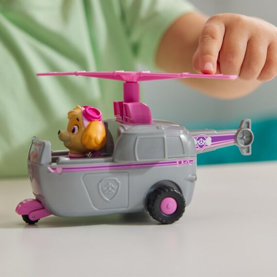 PAW Patrol - Skye-Figur mit Helikopter, stabiles Basis-Fahrzeug (2025), authentisches Spielzeug zur Serie für Kinder ab 3 Jahren, 4 image