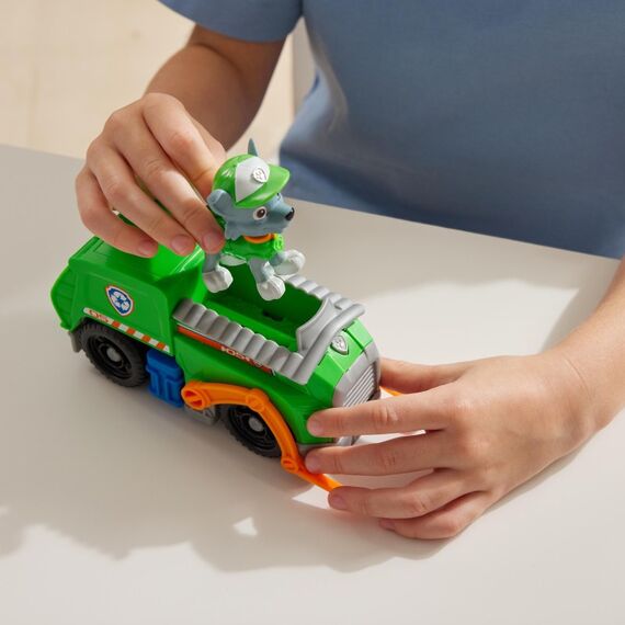 PAW Patrol Rocky-Figur mit Recycling-Truck, stabiles Basis-Fahrzeug (2025), authentisches Spielzeug zur Serie für Kinder ab 3 Jahren, 5 image