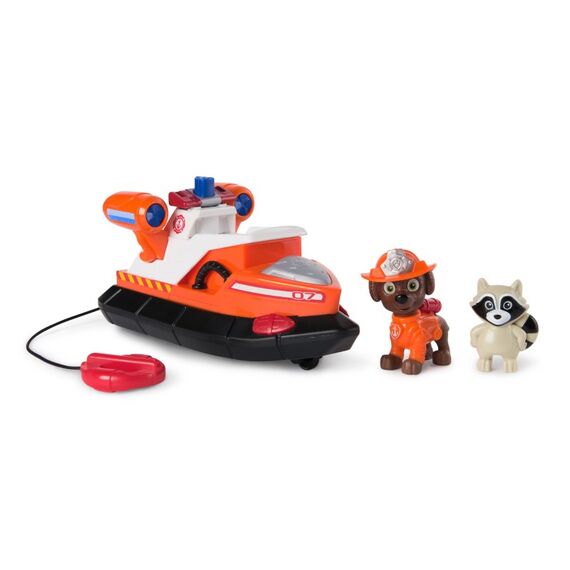 PAW Patrol Fire Rescue - Zumas Rettungsboot mit Zuma Hundefigur und Waschbärenfigur, 5 image