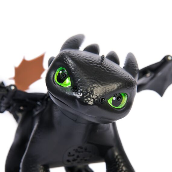 DreamWorks Dragons Drachenzähmen leicht gemacht - Interaktive Drachenfigur Ohnezahn mit LIcht- & Soundeffekten, Trainings- und Spielfunktionen, 3 image