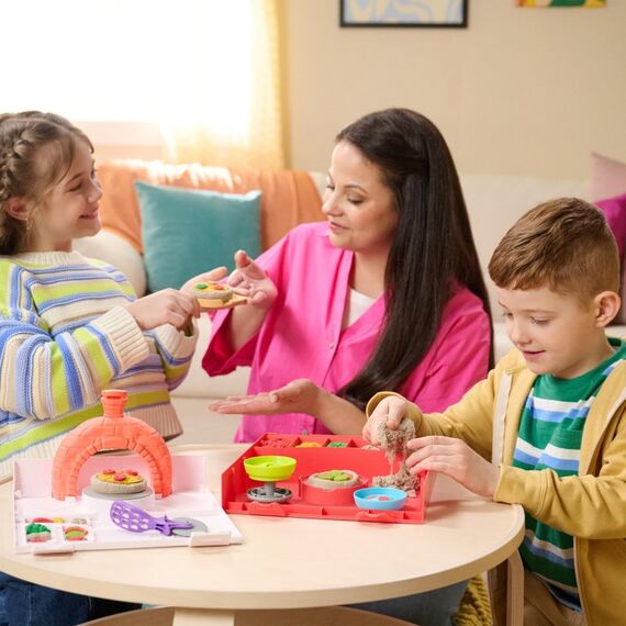Kinetic Sand Squish Pizza Set, 2 image