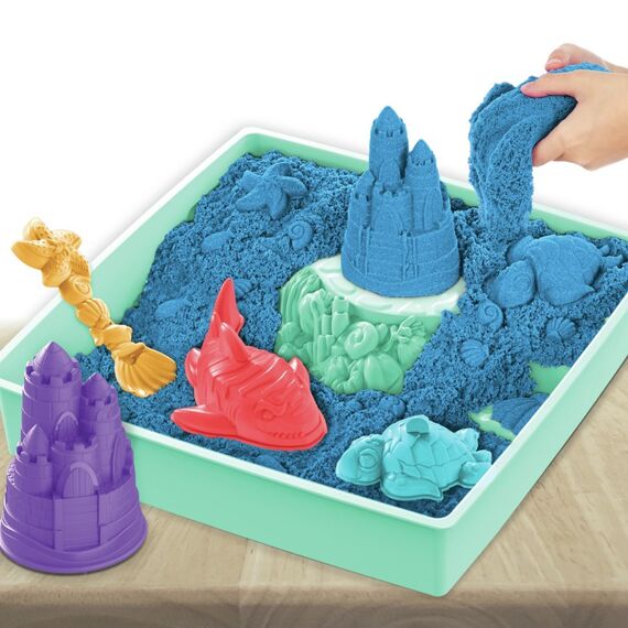 Kinetic Sand Sandbox Set Blau, 3 image
