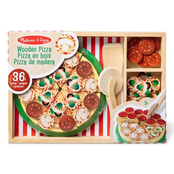 Melissa & Doug Wooden Pizza Party, 9 image