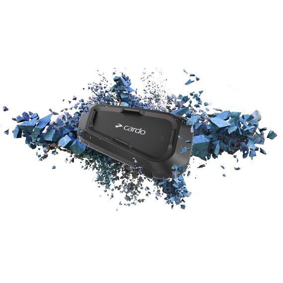 Cardo Spirit HD Duo Motorrad-Sprechanlage 2 Kanäle 600 m Schwarz, 3 image