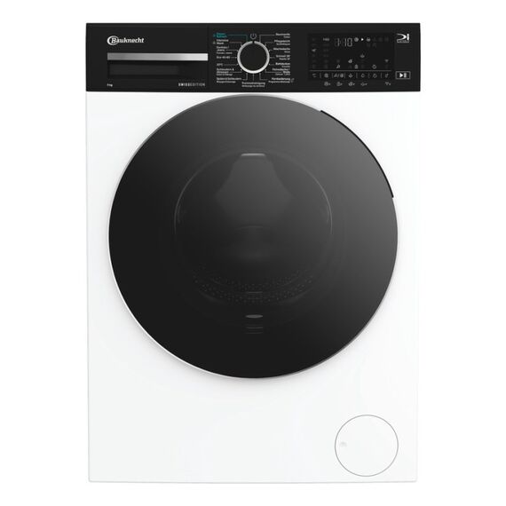 Bauknecht BKWM8109 Waschmaschine Frontlader 9 kg 1351 RPM Weiß, Schwarz