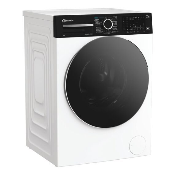Bauknecht BKWM8109 Waschmaschine Frontlader 9 kg 1351 RPM Weiß, Schwarz, 2 image