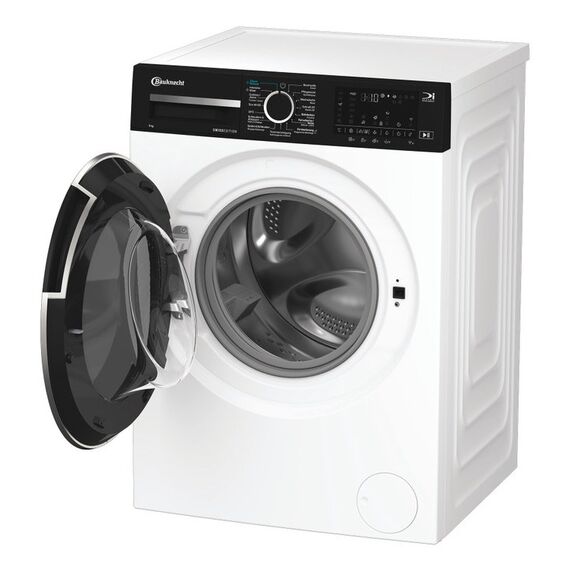Bauknecht BKWM8109 Waschmaschine Frontlader 9 kg 1351 RPM Weiß, Schwarz, 3 image