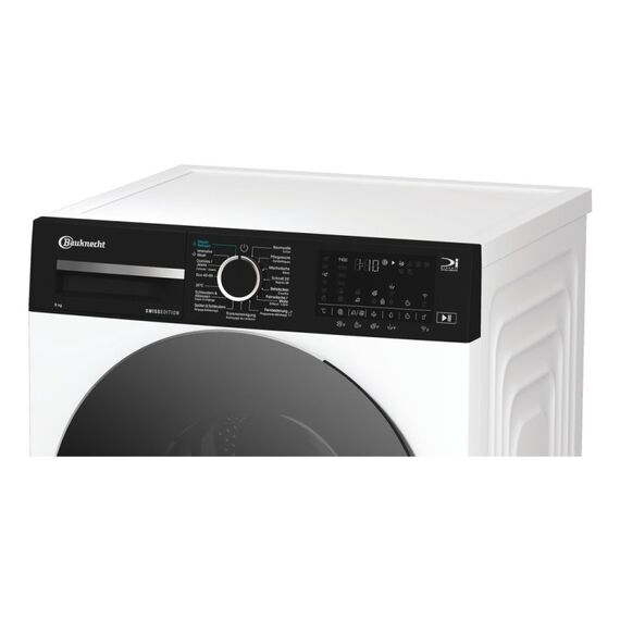 Bauknecht BKWM8109 Waschmaschine Frontlader 9 kg 1351 RPM Weiß, Schwarz, 5 image