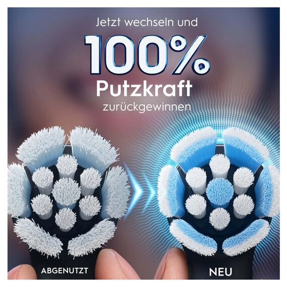 Oral-B 194631 Elektrischer Zahnbürstenkopf 4 Stück(e) Schwarz, 5 image