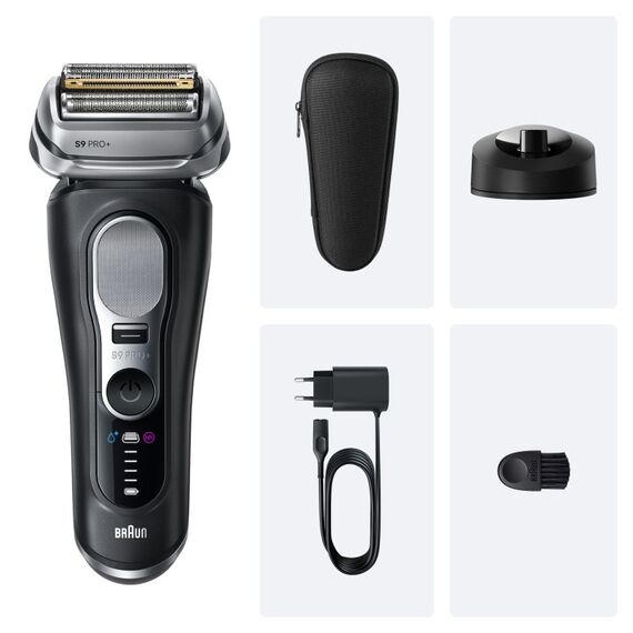 Braun Series 9 Pro+ 9610S Elektrorasierer Folienschaber Trimmer Schwarz, 2 image