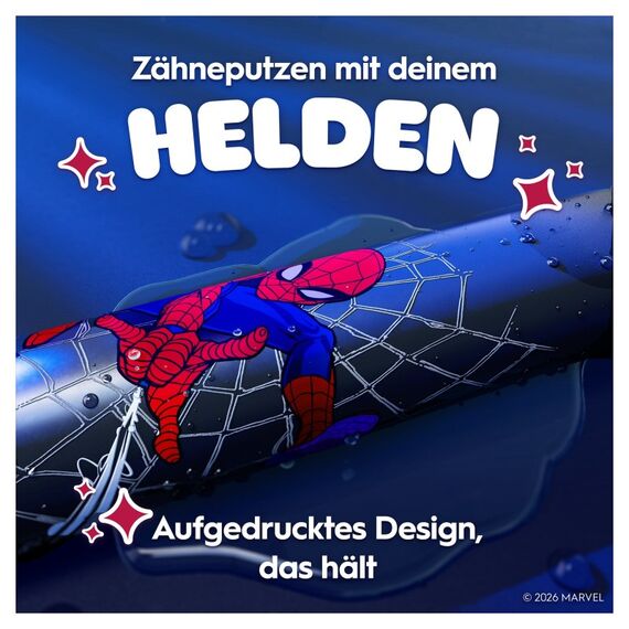 Oral-B iO Kids 6+ Spiderman Elektrische Zahnbürste inkl. 1 Aufsteckbürste, 1 Reise-Etui, 8 image