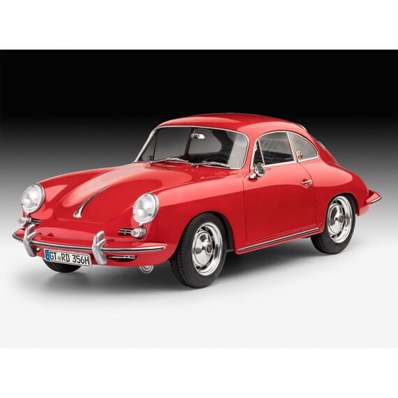 Revell Porsche 356 Coupe Oldtimer-Modell Montagesatz 1:16, 3 image