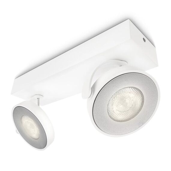 Philips Dimmbare LED Clockwork Decken-/Wandspot, 2x, 2 image