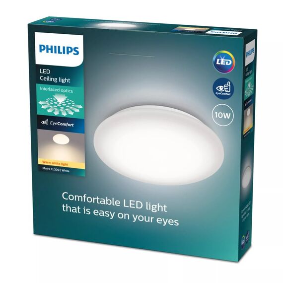 Philips Funktional Moire Deckenleuchte, 10 W, 2 image