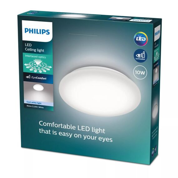 Philips Funktional Moire Deckenleuchte, 10 W, 2 image