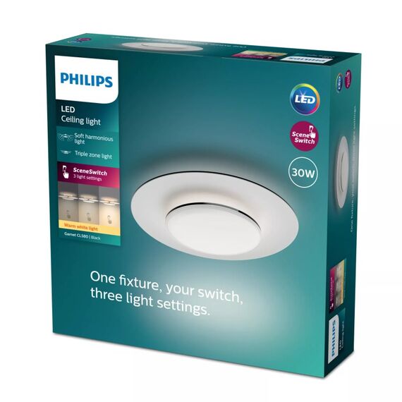 Philips Funktional Garnet Deckenleuchte, 30 W, 3 image
