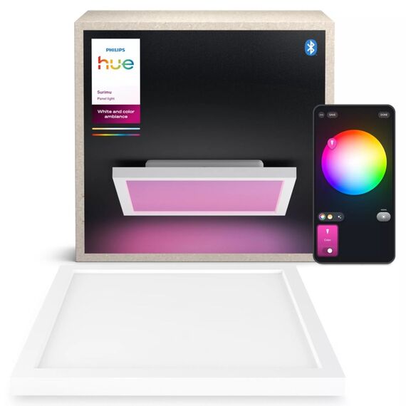 Philips Hue Surimu Quadratische Panelleuchte, 2 image