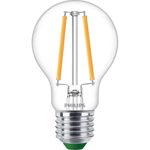 Philips Filament-Lampe, transparent, 40 W, A60 E27 x 3