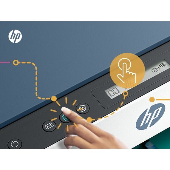 HP Smart Tank 7007 Wireless All-in-One Farbe Drucker, Up to 2 Years of ink included; Two-sided printing; Copier, Scanner, 4 image