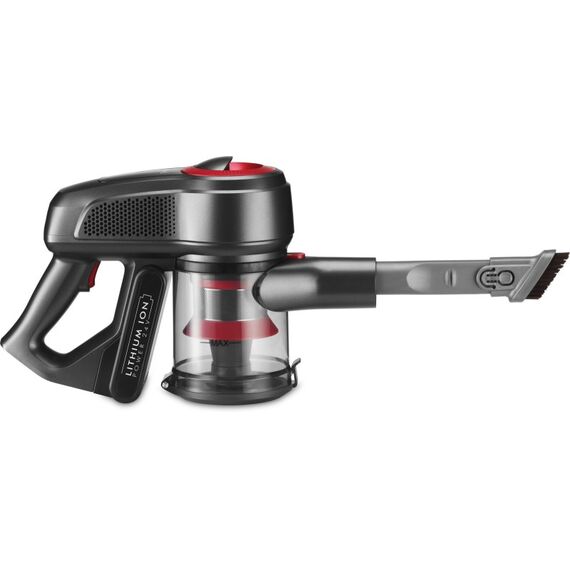 Trisa Quick Clean Professional T9382 Stabstaubsauger Batterie Trocken Zyklonal, HEPA Beutellos 0,5 l 380 W Anthrazit, Rot 2,5 Ah, 2 image