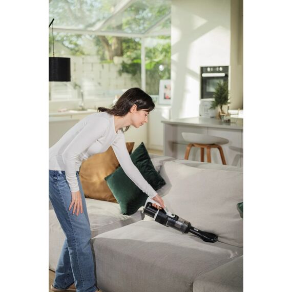 Trisa Quick Clean Professional T2270 Batterie Trocken HEPA Beutellos 660 W Schwarz, Weiß 4,6 Ah, 8 image
