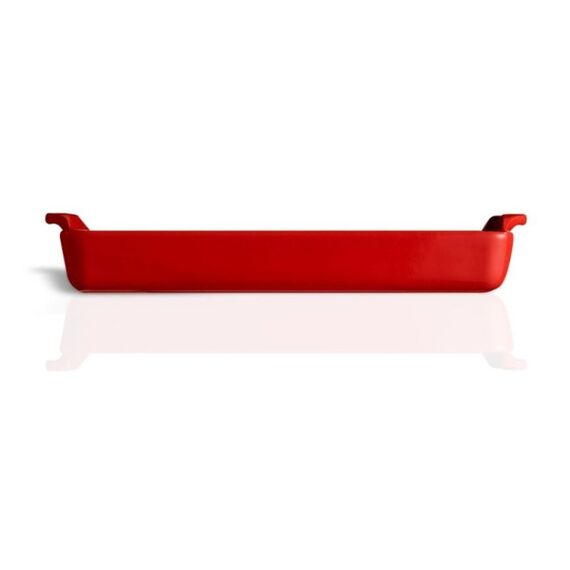 Emile Henry 48255 Backform Rechteckig Keramik Pastetenbackform, Farbe: Rot, 3 image