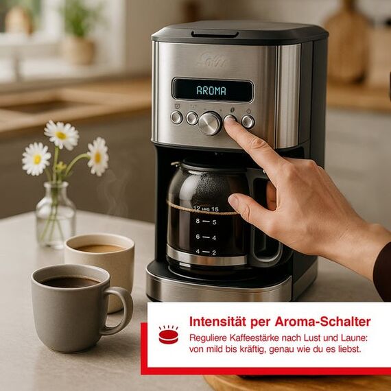Solis Aroma Brewer Halbautomatisch Filterkaffeemaschine 1,8 l, 4 image