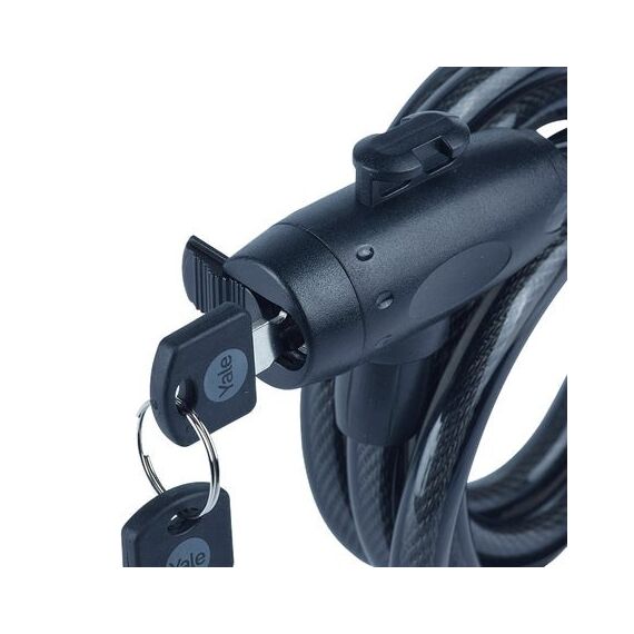 Yale YCK0/12/200/2 Fahrradschloss Schwarz 2000 mm Kabelschloss, 3 image